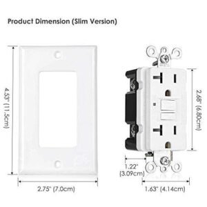 GFCI Receptacle 15A/20A (10 Pack)