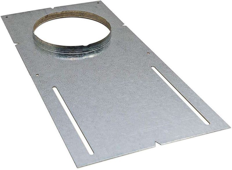 Rough In plate with Lip for 4-inch slim panel pot lights. simply retrofits