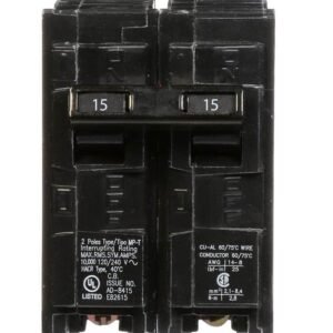 Siemens 15A Double Pole Circuit Breaker (Q215)