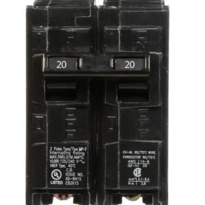 Siemens 20A Double Pole Circuit Breaker (Q220)