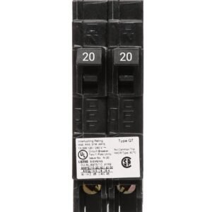 Siemens 20-20A Twin/ Tandem/ Space Saver Circuit Breaker (Q2020NC)