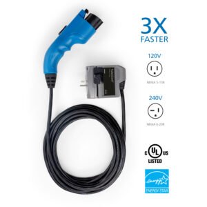 TurboCord Dual 120/240V Plug-In EV Charger