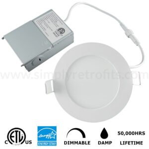 3-1/2 inch 3CCT Slim Panel Light