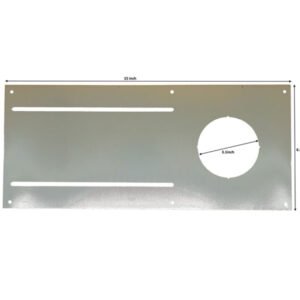 Rough In Mounting Plate without Lip – 3-inch Slim Panel (Pack of 30)