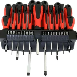 Screwdriver Set & 37-Piece Bit