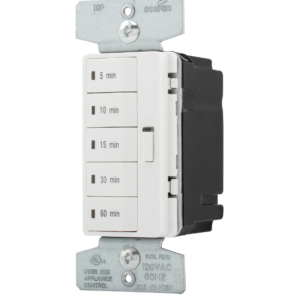 Eaton Minute Timer 5, 10, 15, 30, 60 Min Off (PT18M-W)