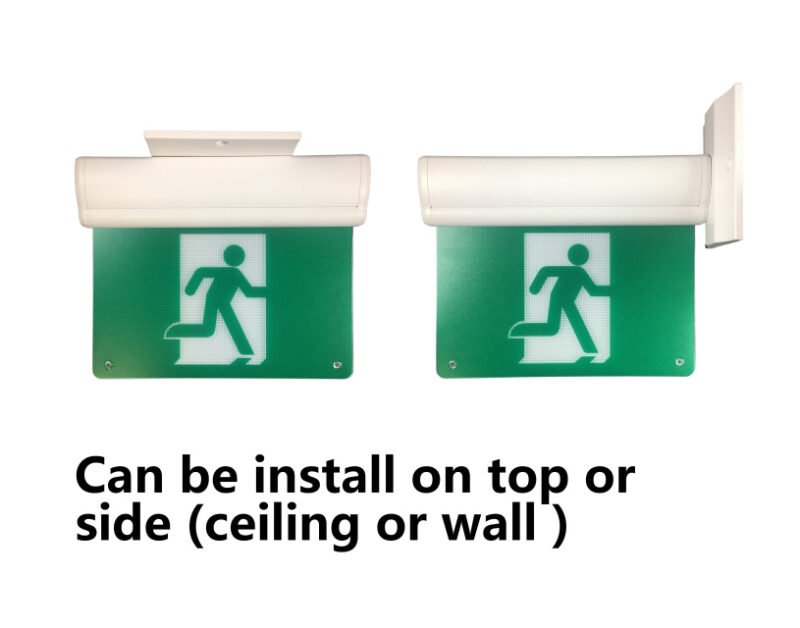 Slim running man exit sign5-Simplyretrofits
