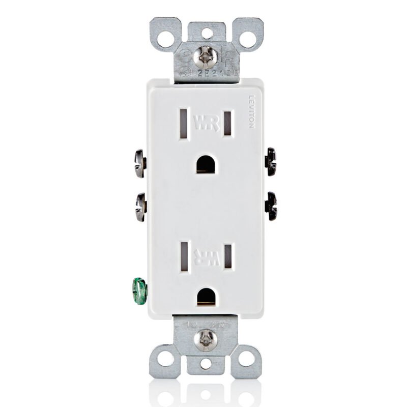Decora Duplex Receptacle 15A_SIMPLYRETROFITS