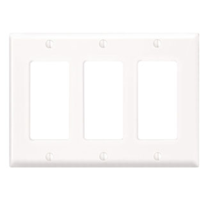 Leviton 3 Gang Wall Plate