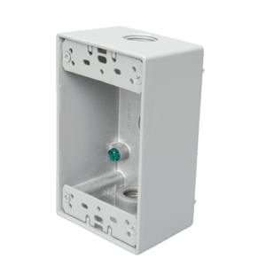 FSB50-33*1/2” Aluminum box without cover (50 Pack)