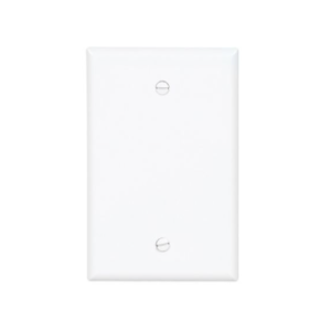 Eaton 1-Gang Mid-Size Polycarbonate Blank Wallplate (PJ13W) (10 Pack)
