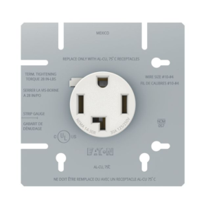 Eaton Dryer Receptacle (AH1167W-C-BX-L)