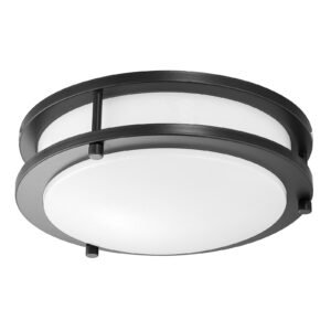 10 inch Dual Ring Flush mount 17w 3CCT