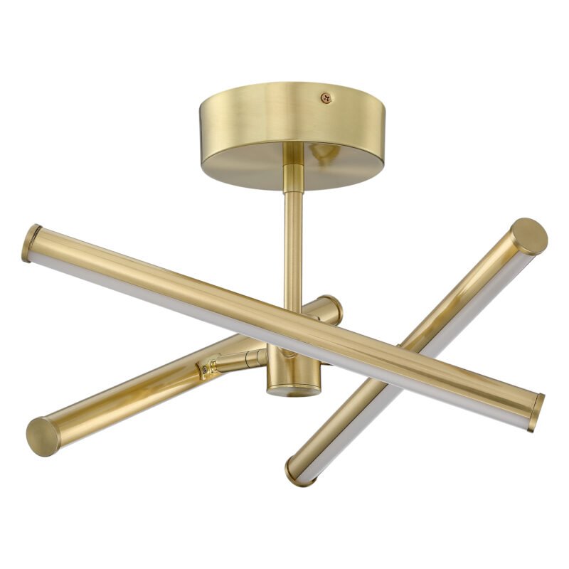 16-inch-20W-Led-Semi-Flush-Mount-golden