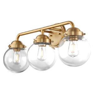 24 inch (3 Lights) Sphere Vanity Light  60W E26